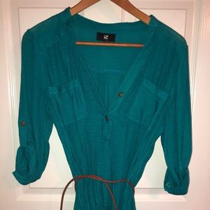 Turquoise Dress Shirt